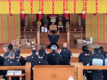 【行事報告】9月月次祭・しゃべりば・秋季霊祭