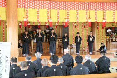 【130周年活動】５月月次祭①－祭典（世話人先生・大教会長様のご挨拶）－