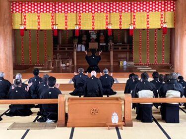 【行事報告】２月月次祭
