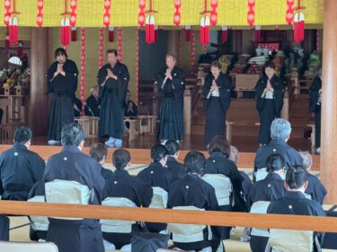 【行事報告】４月月次祭