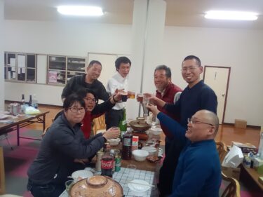 【上之郷いさみ隊】06．活動報告「猪鍋会」開催！！