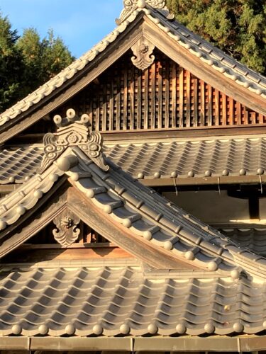 【行事報告】向渕分教会　神殿屋根葺替奉告祭