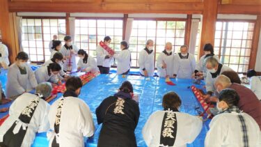 【130周年活動】御簾再生ひのきしんが始動