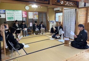 【みんなの掲示板】教会便り.月次祭後の風景⑧郷松分教会