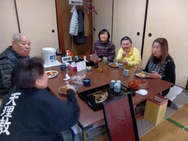【みんなの掲示板】教会便り.月次祭後の風景⑲郷東分教会