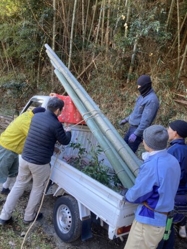【みんなの掲示板】門松で使う竹の切り出し