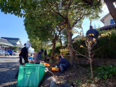 【行事報告】大教会総出ひのきしん（12/1）